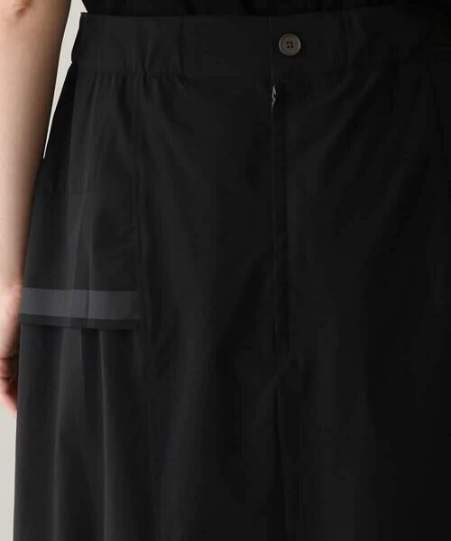 HIROKO KOSHINO / ヒロココシノ ロング・マキシ丈スカート | フレアアクセントタフタスカート/洗える | 詳細4