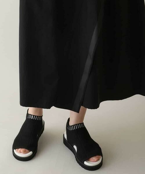 HIROKO KOSHINO / ヒロココシノ ロング・マキシ丈スカート | フレアアクセントタフタスカート/洗える | 詳細7