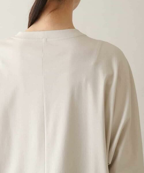 HIROKO KOSHINO / ヒロココシノ カットソー | スパンコール刺繍デザインプルオーバー /日本製/洗える | 詳細4