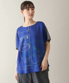 日本製／洗える】パッチワークアレンジデザインチュニック
