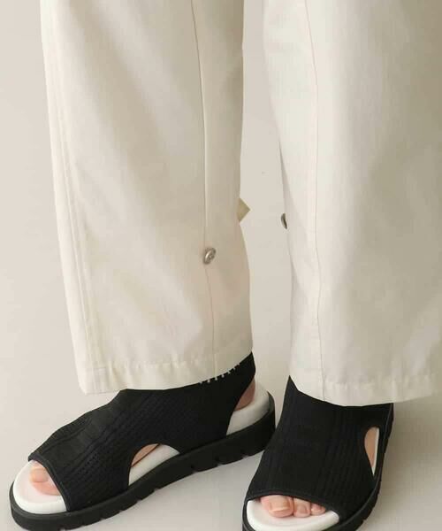 HIROKO KOSHINO / ヒロココシノ チノ・ワークパンツ | ラインテープタフタパンツ /洗える | 詳細7