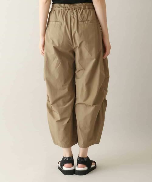 HIROKO KOSHINO / ヒロココシノ チノ・ワークパンツ | サイドタックコクーンシルエットパンツ/洗える | 詳細10