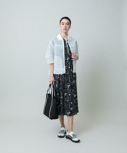 HIROKO KOSHINO / ヒロココシノ その他アウター | シアーダンボールブルゾン/洗える | 詳細11