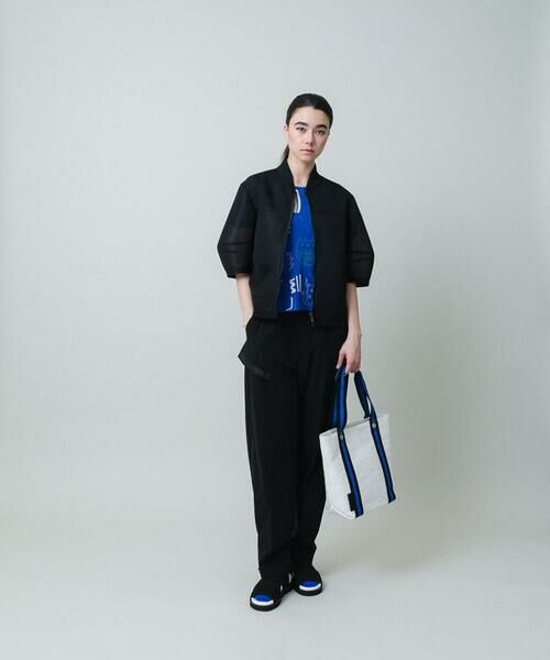 HIROKO KOSHINO / ヒロココシノ その他アウター | シアーダンボールブルゾン/洗える | 詳細12
