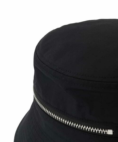 HIROKO KOSHINO / ヒロココシノ キャップ | ZIPPERバケットハット/洗える | 詳細6