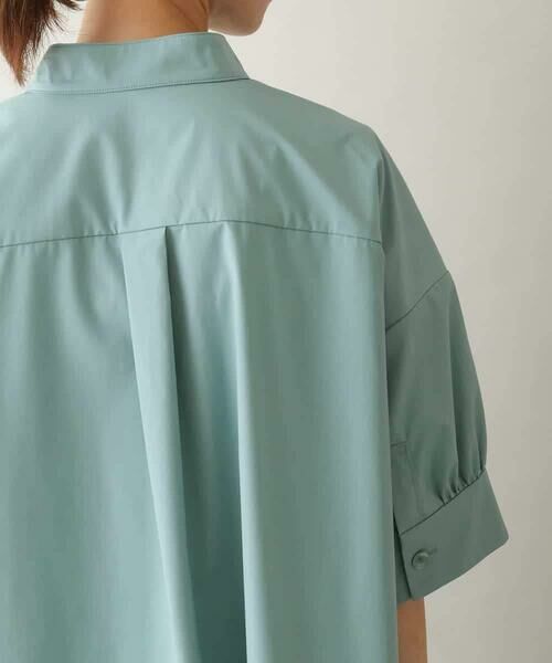 HIROKO KOSHINO / ヒロココシノ シャツ・ブラウス | フラワー刺繍オーバーシルエットブラウス | 詳細4