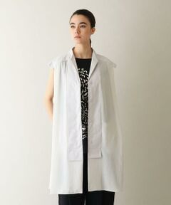 HIROKO KOSHINO / ヒロココシノ ベスト | シフォンブラウスベスト /日本製