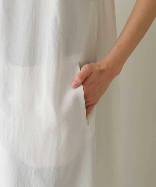 HIROKO KOSHINO / ヒロココシノ ベスト | シフォンブラウスベスト /日本製 | 詳細8