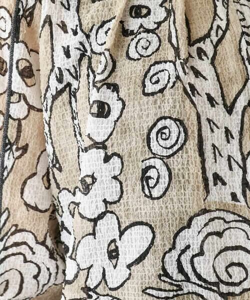 HIROKO KOSHINO / ヒロココシノ セットアップ | フラワーモチーフドロストデザインブルゾン /洗える | 詳細8