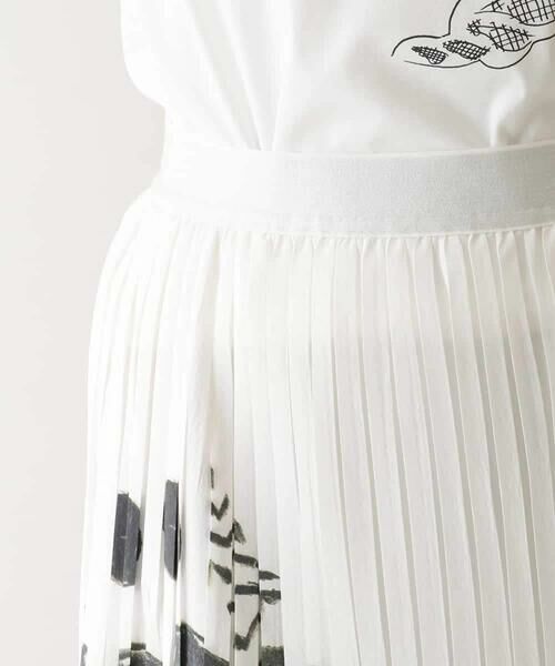 HIROKO KOSHINO / ヒロココシノ ロング・マキシ丈スカート | フラワーモチーフプリーツスカート /日本製/洗える | 詳細3