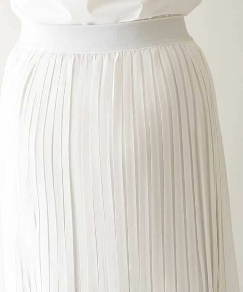 HIROKO KOSHINO / ヒロココシノ ロング・マキシ丈スカート | フラワーモチーフプリーツスカート /日本製/洗える | 詳細4