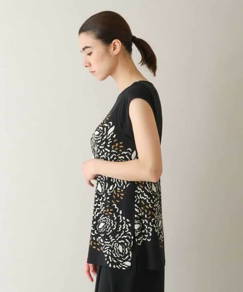 HIROKO KOSHINO / ヒロココシノ カットソー | ベア天竺アートプリントプルオーバー /日本製/洗える | 詳細1