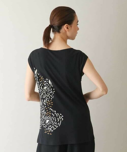 HIROKO KOSHINO / ヒロココシノ カットソー | ベア天竺アートプリントプルオーバー /日本製/洗える | 詳細2