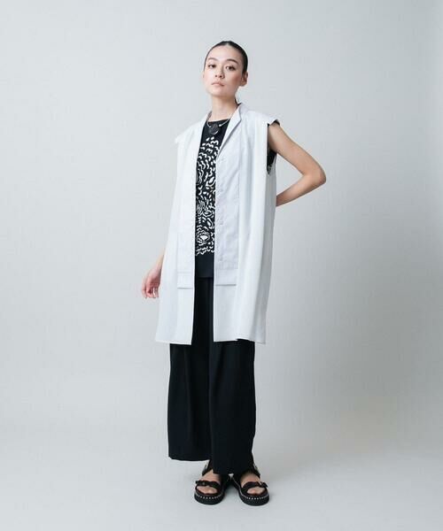 HIROKO KOSHINO / ヒロココシノ カットソー | ベア天竺アートプリントプルオーバー /日本製/洗える | 詳細9