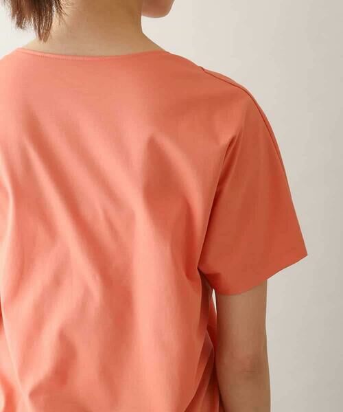 HIROKO KOSHINO / ヒロココシノ カットソー | フラワープリントデザインカットソー /日本製/洗える | 詳細4