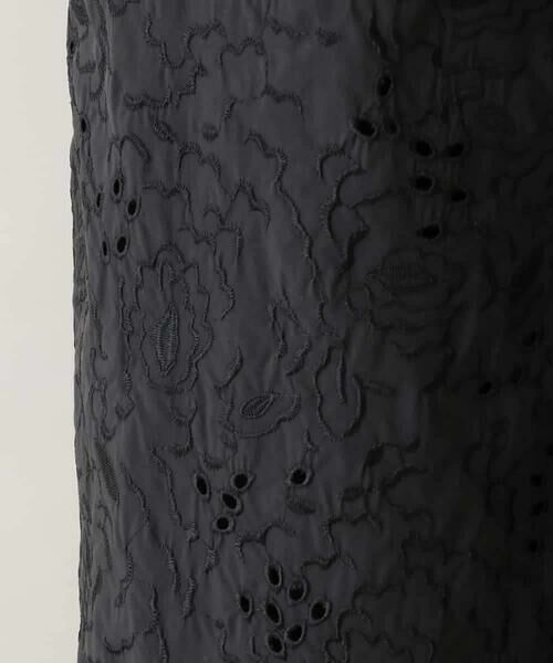 HIROKO KOSHINO / ヒロココシノ その他パンツ | フラワー刺繍ストレートワイドパンツ | 詳細7