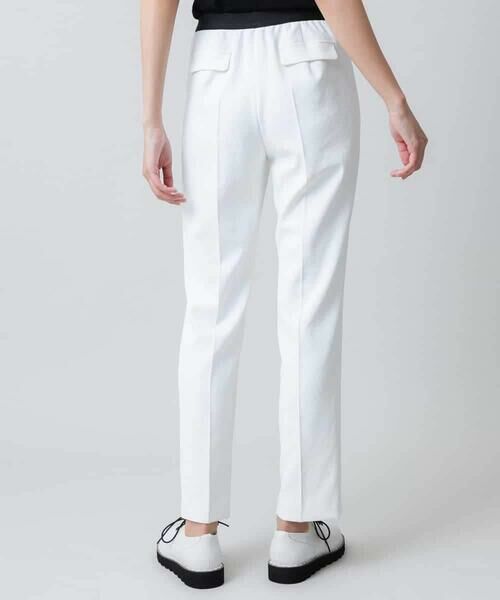 HIROKO KOSHINO / ヒロココシノ チノ・ワークパンツ | スリムシルエットストレッチパンツ /日本製/洗える | 詳細2