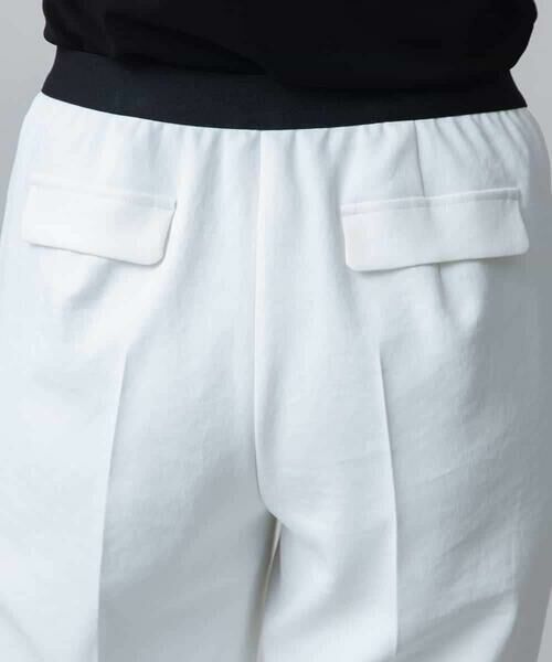 HIROKO KOSHINO / ヒロココシノ チノ・ワークパンツ | スリムシルエットストレッチパンツ /日本製/洗える | 詳細3