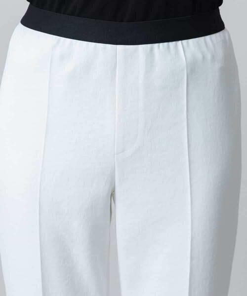 HIROKO KOSHINO / ヒロココシノ チノ・ワークパンツ | スリムシルエットストレッチパンツ /日本製/洗える | 詳細4