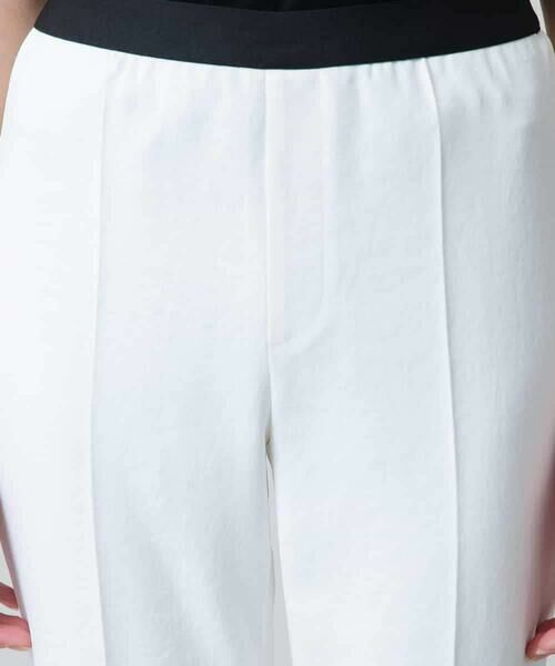 HIROKO KOSHINO / ヒロココシノ チノ・ワークパンツ | スリムシルエットストレッチパンツ /日本製/洗える | 詳細6