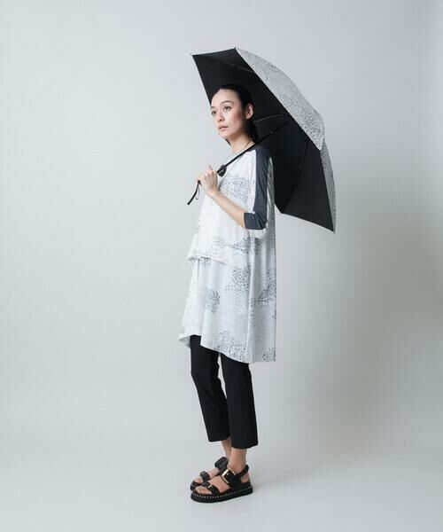 HIROKO KOSHINO / ヒロココシノ チュニック | リブジョイント松葉柄デザインチュニック /日本製/洗える | 詳細11