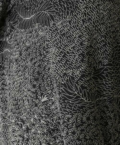 HIROKO KOSHINO / ヒロココシノ チュニック | リブジョイント松葉柄デザインチュニック /日本製/洗える | 詳細8