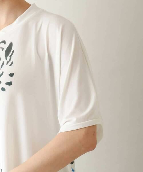 HIROKO KOSHINO / ヒロココシノ チュニック | ベア天竺アートプリントチュニック /日本製/洗える | 詳細5