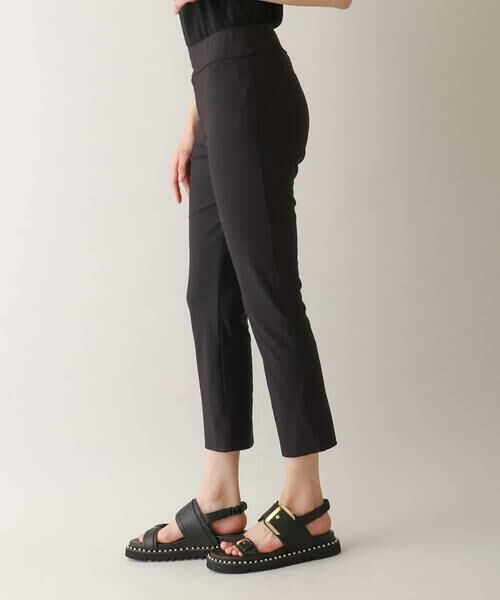 HIROKO KOSHINO / ヒロココシノ ショート・ハーフ・半端丈パンツ | トリコットレギンスパンツ /日本製/洗える | 詳細1