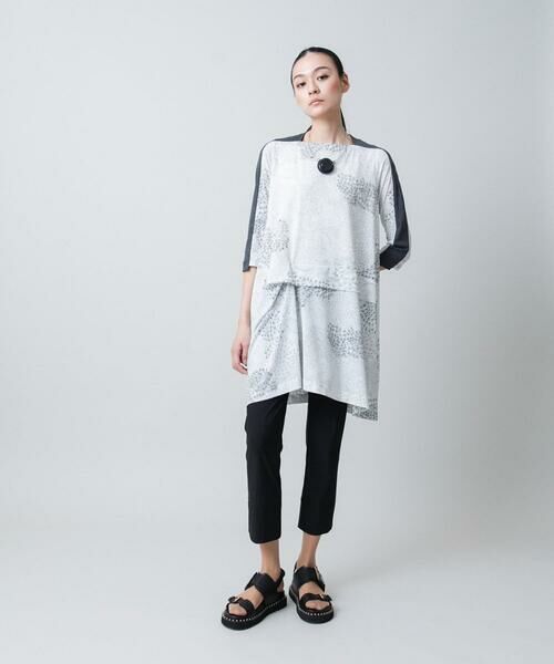 HIROKO KOSHINO / ヒロココシノ ショート・ハーフ・半端丈パンツ | トリコットレギンスパンツ /日本製/洗える | 詳細8