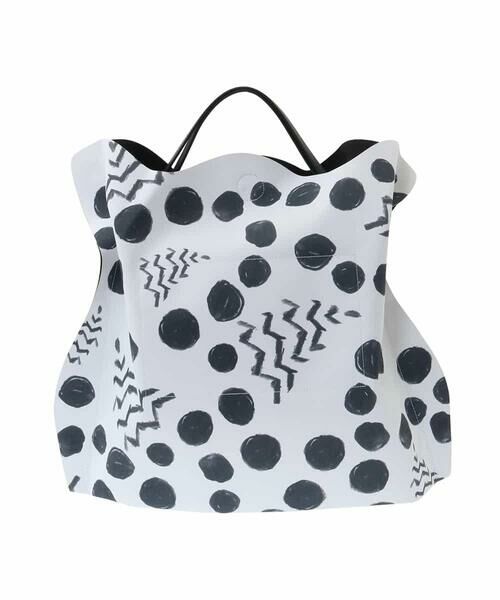 HIROKO KOSHINO / ヒロココシノ トートバッグ | FREESIAウェーブシェイプトートバッグ/日本製 | 詳細2