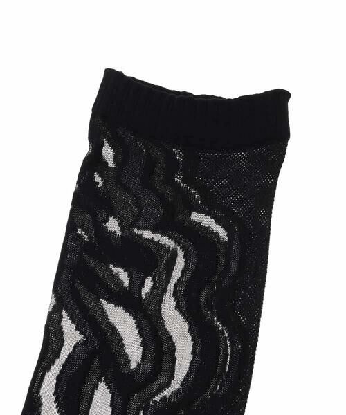 HIROKO KOSHINO / ヒロココシノ その他小物 | FREESIAシースルーハイソックス/日本製/洗濯機で洗える | 詳細4