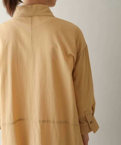 HIROKO KOSHINO / ヒロココシノ チュニック | アシンメトリー切り替えチュニックブラウス/洗える | 詳細5