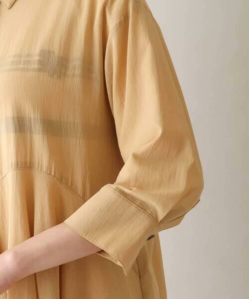 HIROKO KOSHINO / ヒロココシノ チュニック | アシンメトリー切り替えチュニックブラウス/洗える | 詳細6