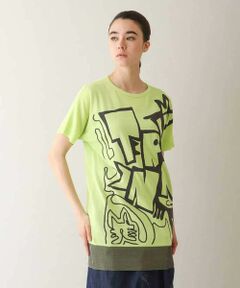 HIROKO KOSHINO / ヒロココシノ ニット・セーター | ネコモチーフロゴニットプルオーバー/洗える