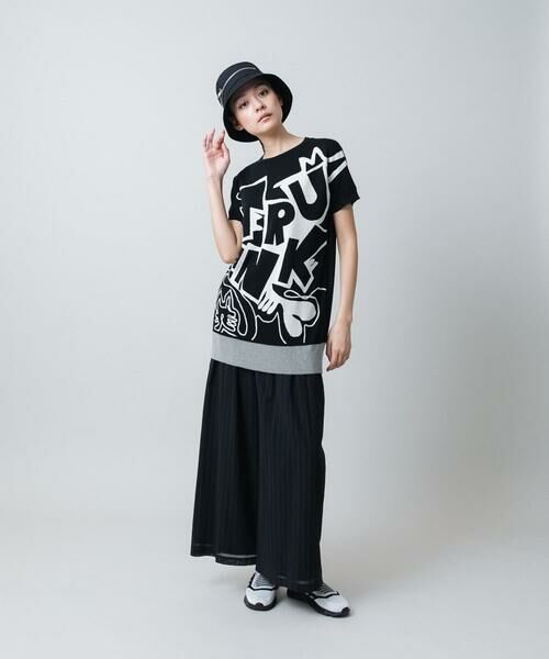 HIROKO KOSHINO / ヒロココシノ ニット・セーター | ネコモチーフロゴニットプルオーバー/洗える | 詳細10