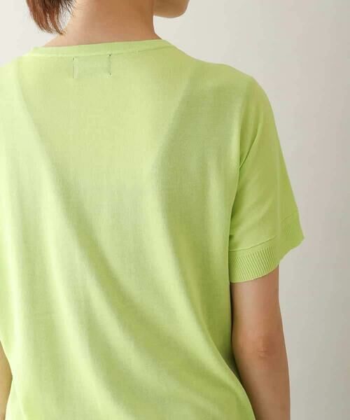 HIROKO KOSHINO / ヒロココシノ ニット・セーター | ネコモチーフロゴニットプルオーバー/洗える | 詳細4