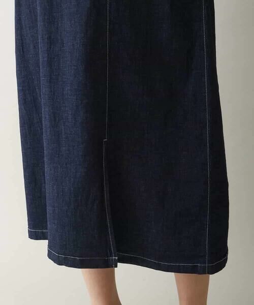 HIROKO KOSHINO / ヒロココシノ ロング・マキシ丈スカート | ストレッチデニムスカート/洗える | 詳細9