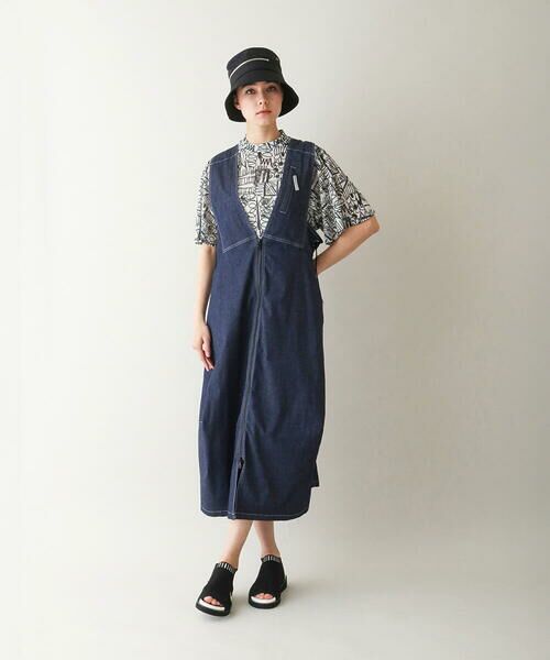 HIROKO KOSHINO / ヒロココシノ カットソー | 幾何柄プリントプルオーバー/洗える | 詳細10