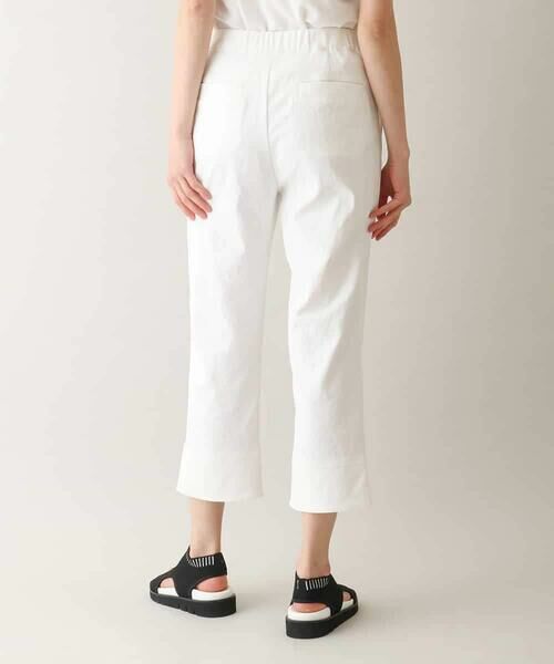 HIROKO KOSHINO / ヒロココシノ チノ・ワークパンツ | ドットボタンアクセントパンツ /洗える | 詳細2
