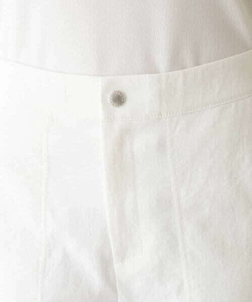 HIROKO KOSHINO / ヒロココシノ チノ・ワークパンツ | ドットボタンアクセントパンツ /洗える | 詳細3