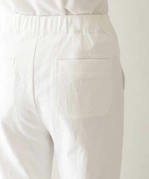 HIROKO KOSHINO / ヒロココシノ チノ・ワークパンツ | ドットボタンアクセントパンツ /洗える | 詳細5