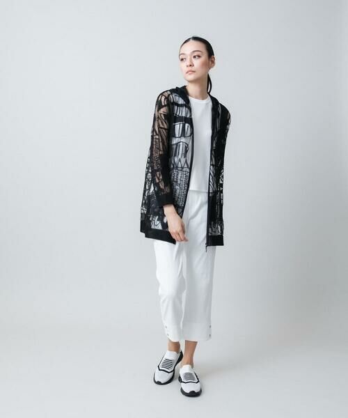 HIROKO KOSHINO / ヒロココシノ チノ・ワークパンツ | ドットボタンアクセントパンツ /洗える | 詳細9