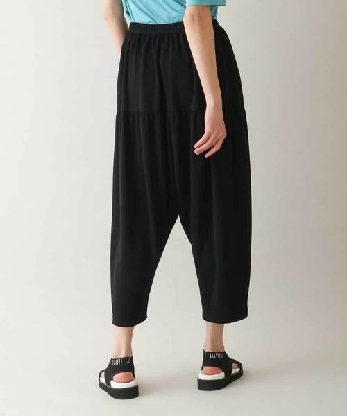 HIROKO KOSHINO / ヒロココシノ その他パンツ | 異素材ドッキングサルエルジャージパンツ/日本製/洗える | 詳細2