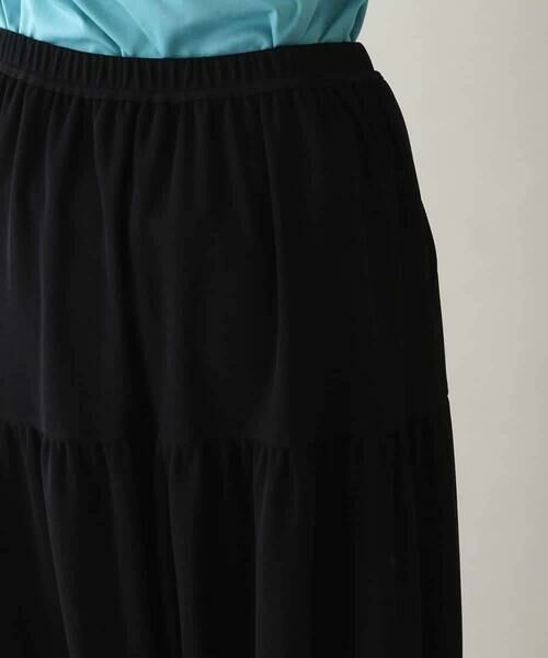 HIROKO KOSHINO / ヒロココシノ その他パンツ | 異素材ドッキングサルエルジャージパンツ/日本製/洗える | 詳細4