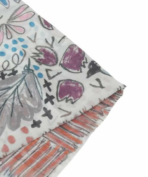 HIROKO KOSHINO / ヒロココシノ マフラー・ショール・スヌード・ストール | ペンギンプリントスカーフ | 詳細6