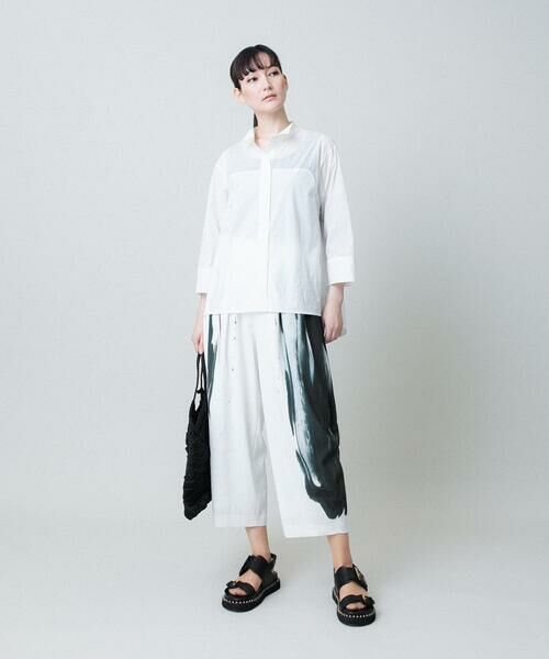 HIROKO KOSHINO / ヒロココシノ シャツ・ブラウス | バックタックデザインシャツ /日本製/洗える | 詳細10