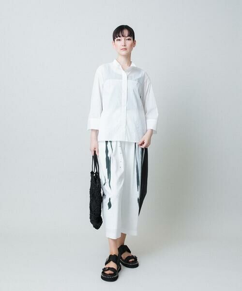 HIROKO KOSHINO / ヒロココシノ シャツ・ブラウス | バックタックデザインシャツ /日本製/洗える | 詳細11