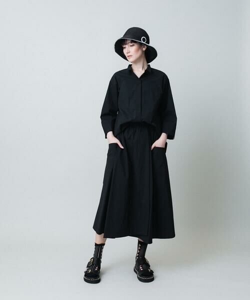 HIROKO KOSHINO / ヒロココシノ シャツ・ブラウス | バックタックデザインシャツ /日本製/洗える | 詳細12