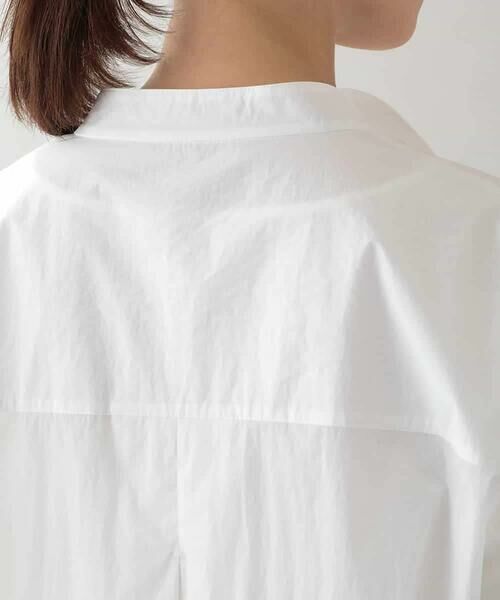 HIROKO KOSHINO / ヒロココシノ シャツ・ブラウス | バックタックデザインシャツ /日本製/洗える | 詳細4