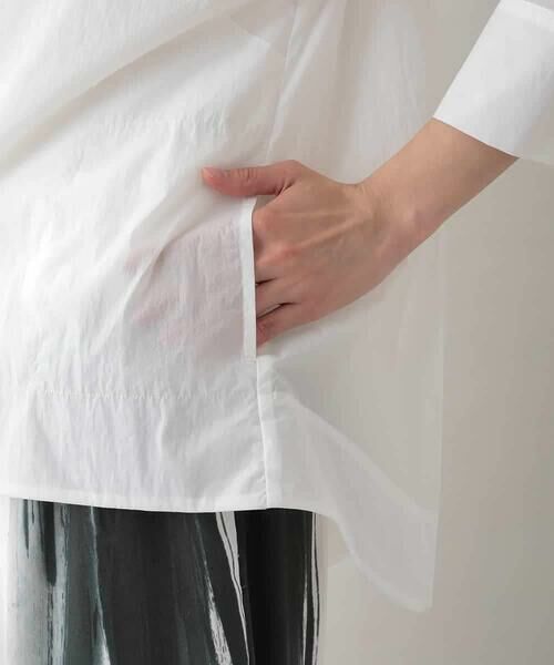 HIROKO KOSHINO / ヒロココシノ シャツ・ブラウス | バックタックデザインシャツ /日本製/洗える | 詳細6